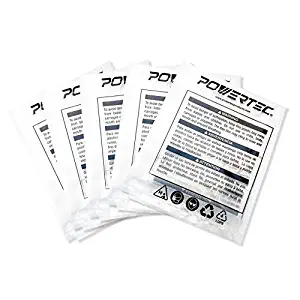 POWERTEC 70010 Clear Plastic Dust Collection Bags, 19-1/2 -Inch x 41-Inch | Dust Collector Bags for machine with 19-1/2” Filter Drum – 5 Pack