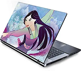 Skinit Decal Laptop Skin for Generic 15in Laptop - Officially Licensed Disney Mulan in Training Design