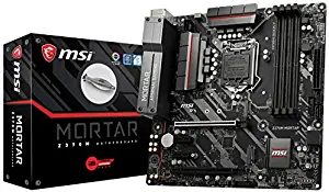 MSI Arsenal GAMING Intel 8th Gen LGA 1151 M.2 DVI HDMI DP USB 3.0 Gigabit LAN CFX Micro ATX Motherboard (Z370M MORTAR)