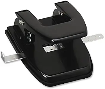 Sparco SPR00785 Hole Puncher, 2HP, 1/4-Inch Size, 2-3/4-Inch Center, 30 Sheet Capacity, Black