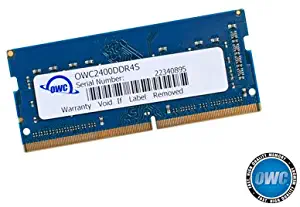 OWC 32GB (2 x 16GB) 2400MHZ DDR4 SO-DIMM PC4-19200 Memory Upgrade for 2017 iMac 27 inch with Retina 5K Display