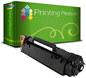 Printing Pleasure Compatible CE278A 78A Toner Cartridge for HP Laserjet Pro M1536 MFP M1536DNF P1560 P1566 P1600 P1606 P1606DN - Black, High Yield
