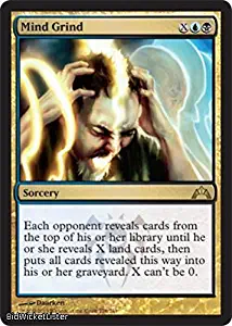 Mind Grind Near Mint Foil English Magic the Gathering MTG Gatecrash Magic Card ,#G14E6GE4R-GE 4-TEW6W299702