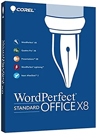 Corel WordPerfect Office v.X8 Standard Edition - Box Pack - 1 User