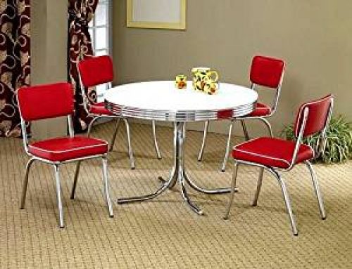 Best white retro dining set